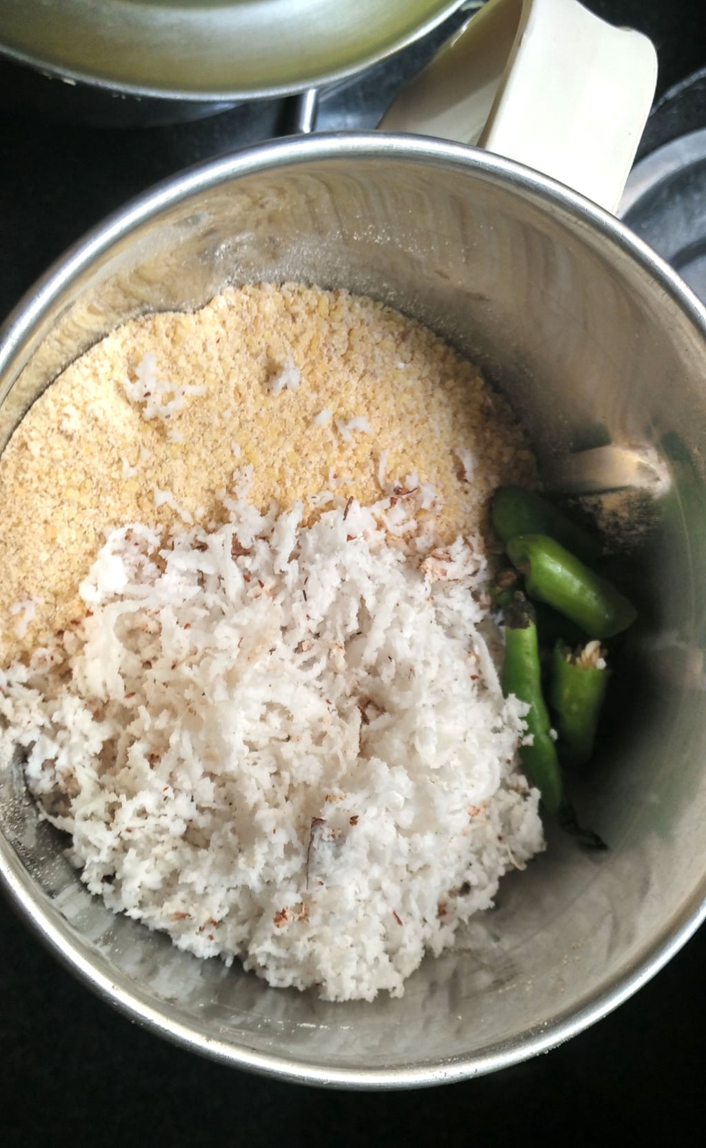 INSTANT DALIA DOSA / BROKEN WHEAT DOSA USING MAHARAJA WHITELINE EASY