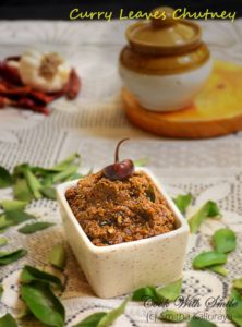 Curry leaves chutney
