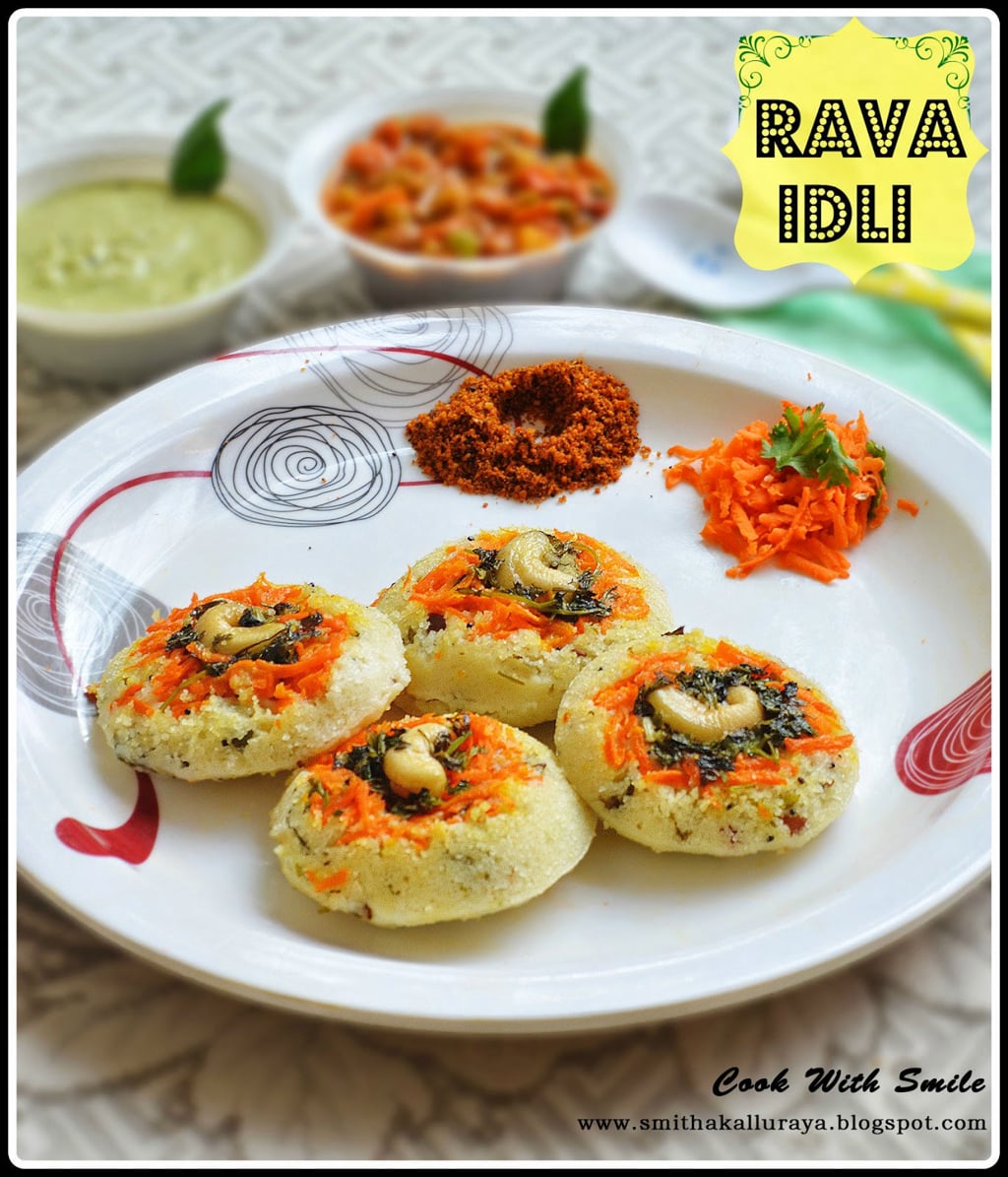semolina idli