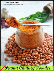 SHENGA CHUTNEY PUDI