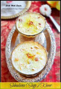 sago payasam