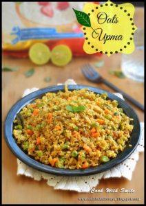 INSTANT VEGETABLE OATS UPMA