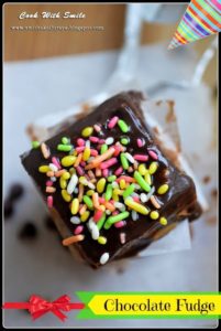 CHOCOLATE FUDGE