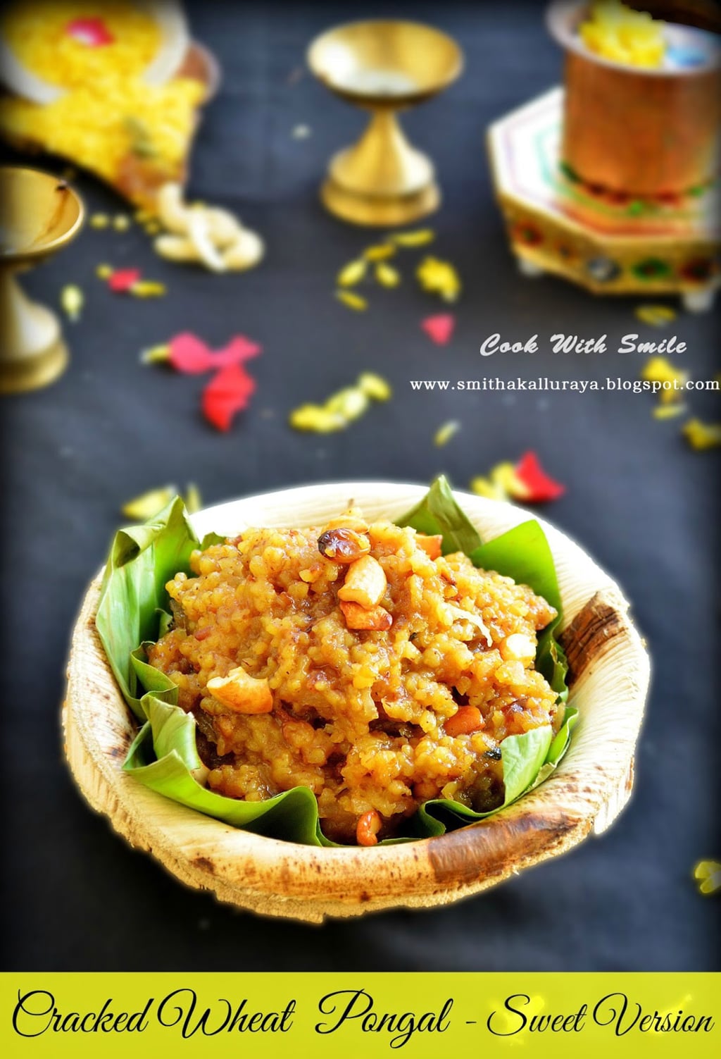 BROKEN WHEAT SWEET PONGAL recipe
