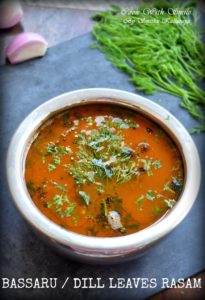 dill leaves rasam