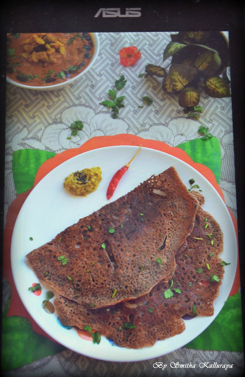 how to do INSTANT RAGI DOSA RECIPE