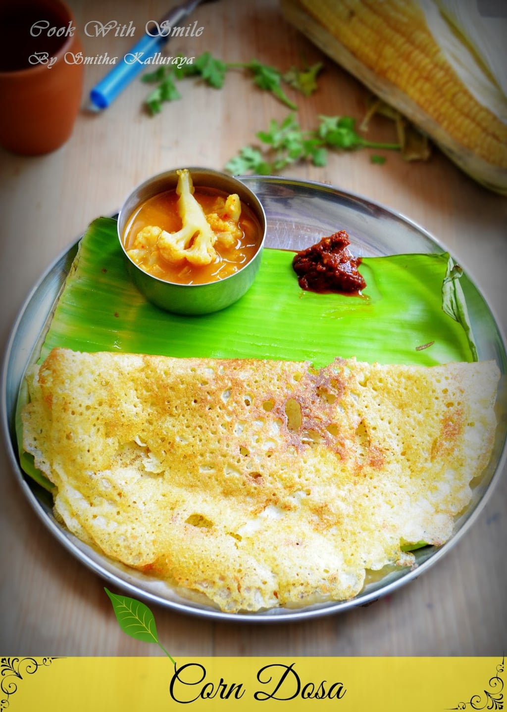 sweet corn dosa