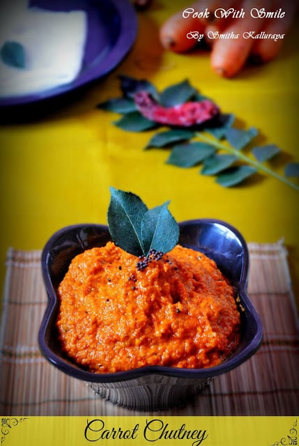 recipe for carrot chutney