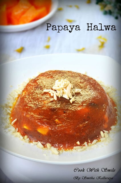 papaya halwa recipe