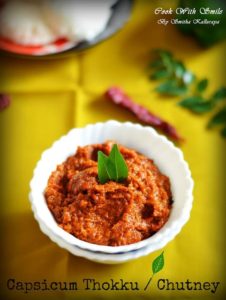 capsicum thokku