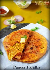 cottage cheese paratha