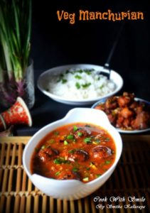 VEG MANCHURIAN recipe