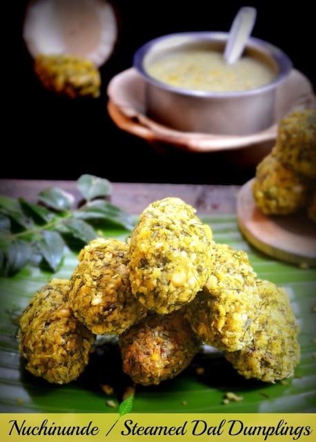 steamed lentil dumpling