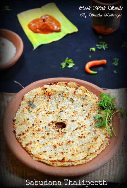 sabudana thalipeeth