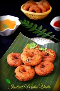 instant medu vada