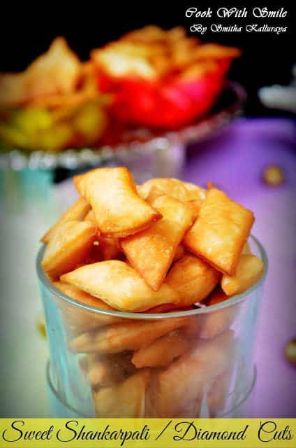 sweet shankarpali sweet diamond cuts