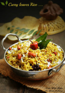CURRY LEAVES RICE