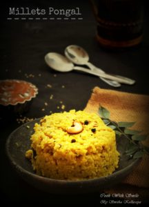 millets pongal recipe