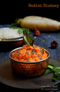 radish chutney