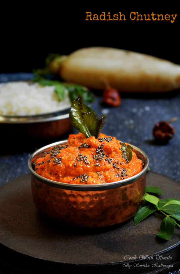 radish-cutney radish chutney
