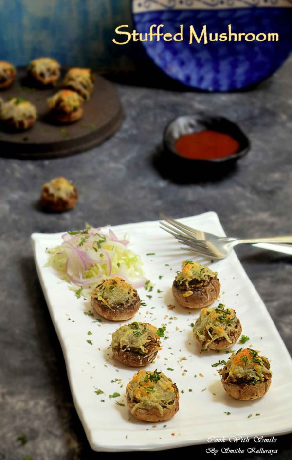 Stuffed-Mushroom-indian STUFFED MUSHROOM INDIAN STYLE
