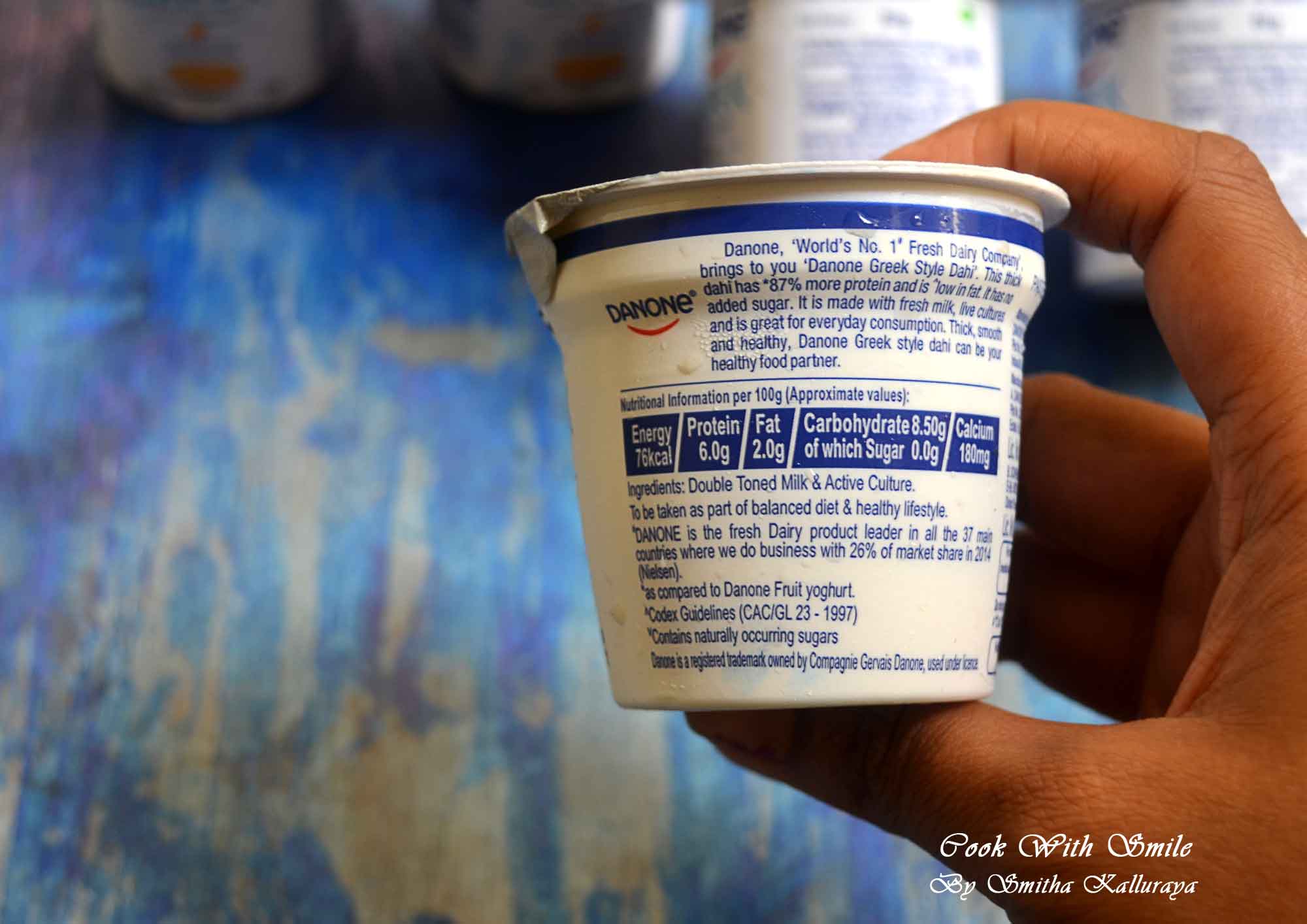 TheHealthySwap with Danone Greek Yoghurt & Indian Veggie Salad Recipe