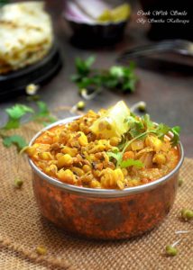 Sprouts curry recipe
