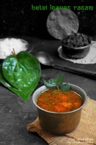 betel leaves rasam recipe