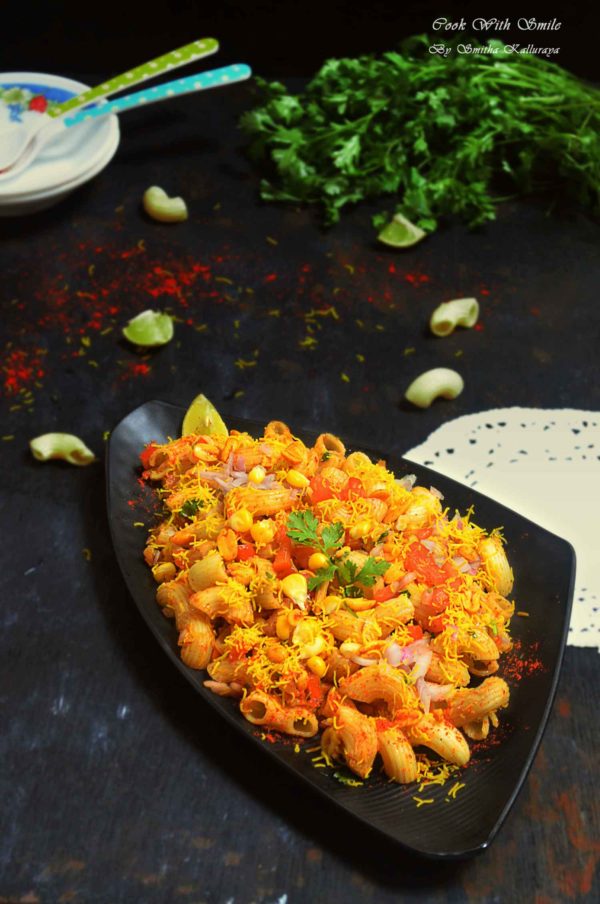 pasta-chaat PASTA CHAAT RECIPE