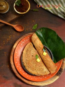 Raw jackfruit dosa