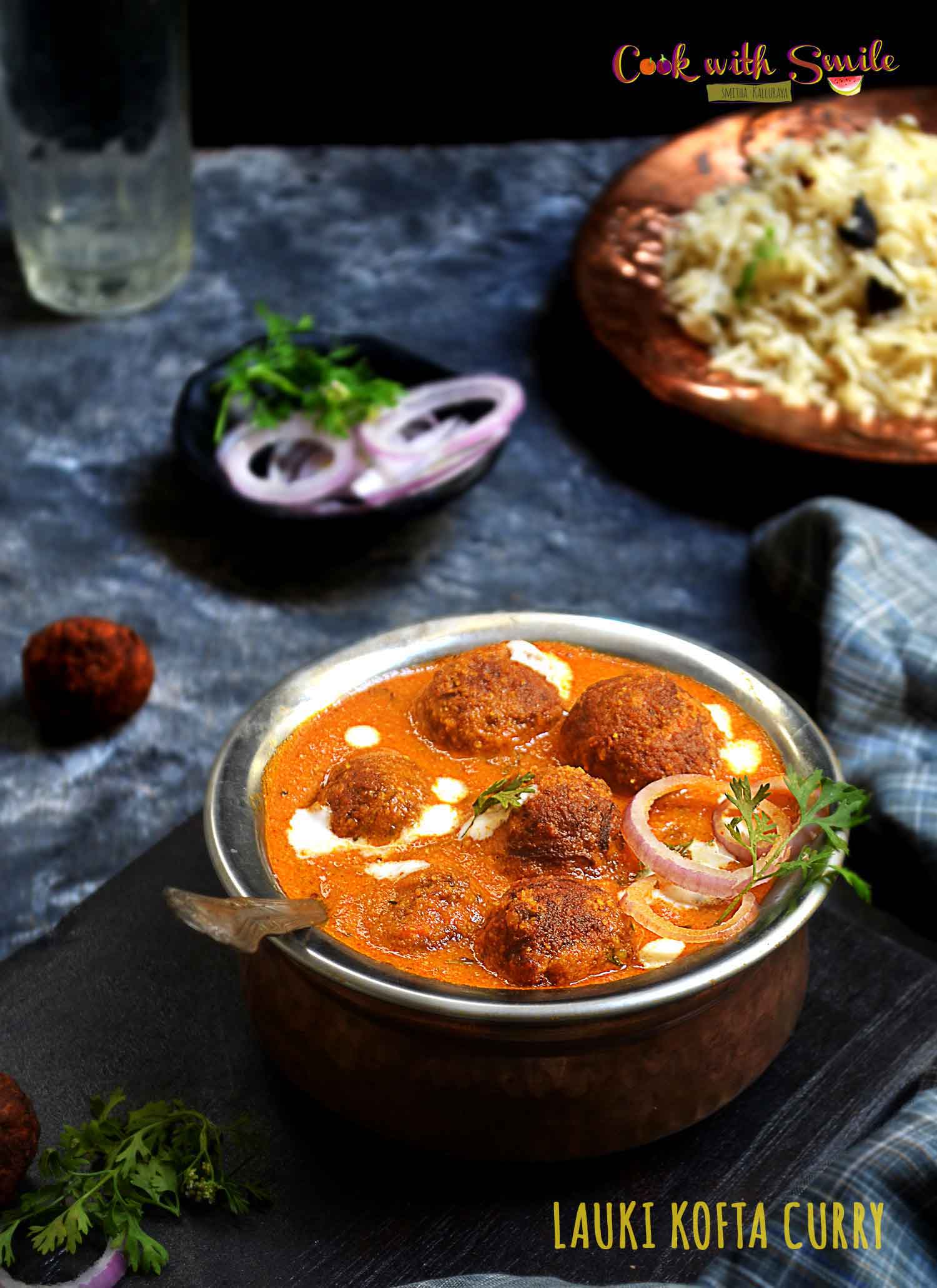 lauki kofta curry