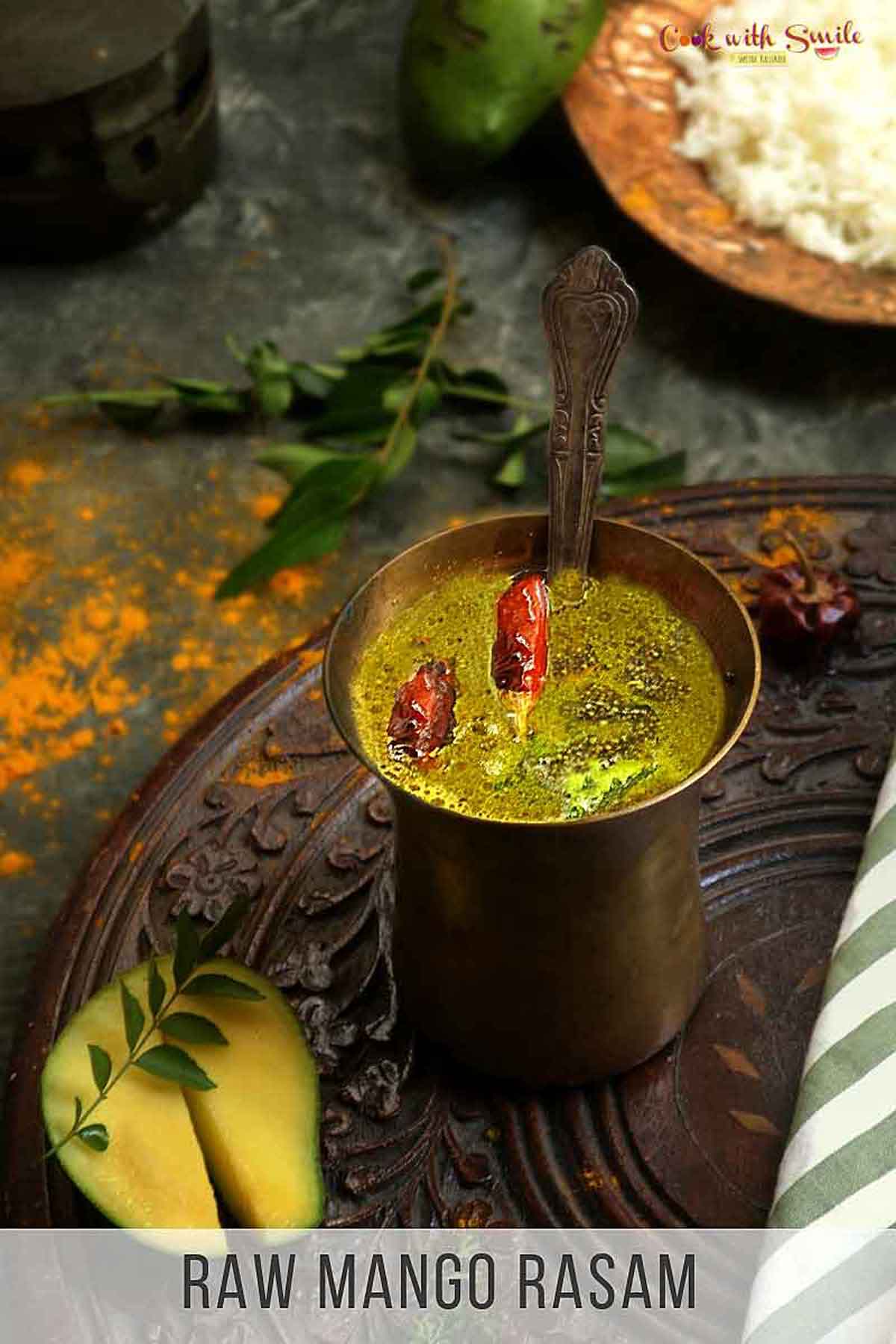 raw mango rasam