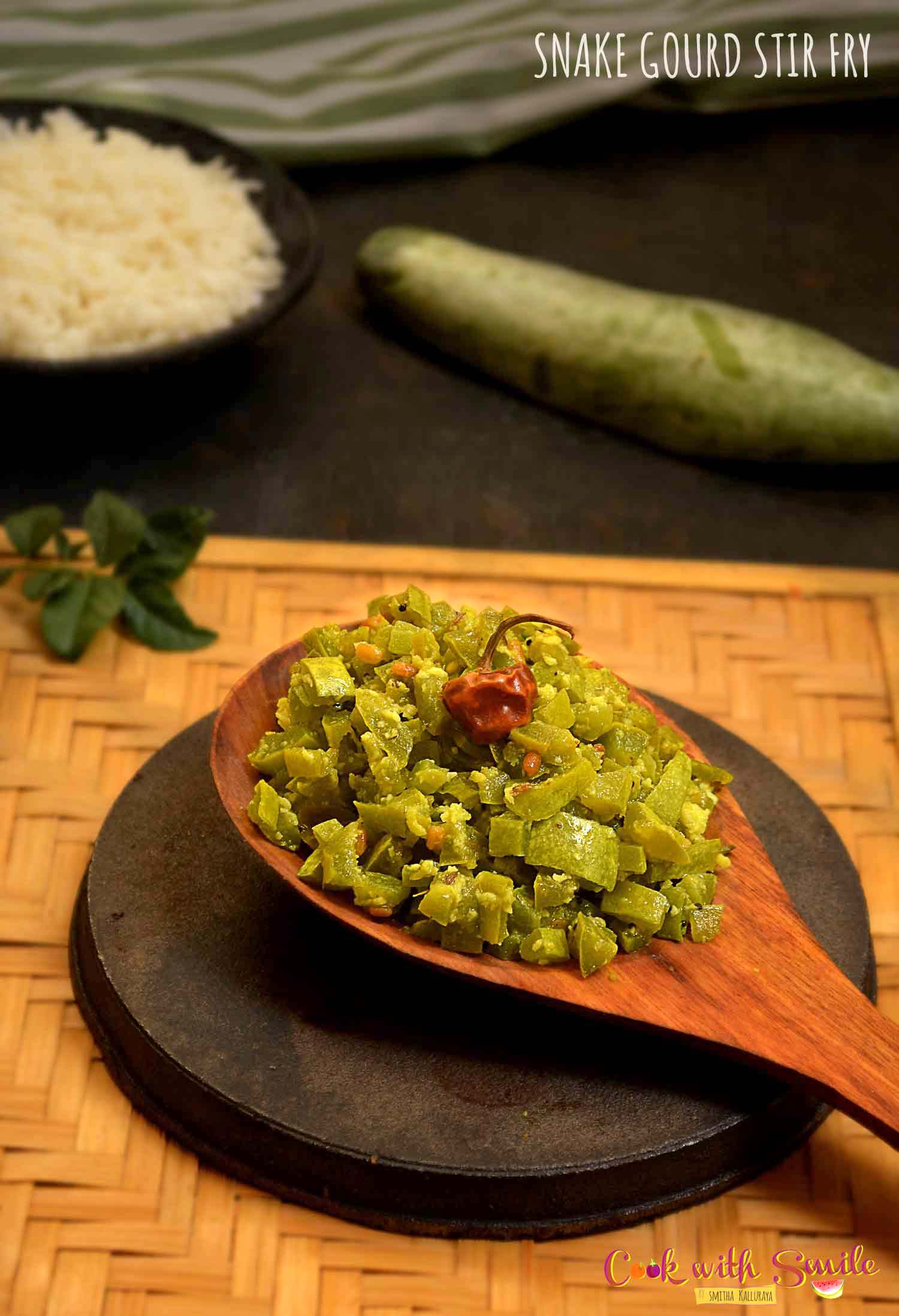 SNAKE GOURD STIR FRY