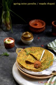 SPRING ONION PARATHA