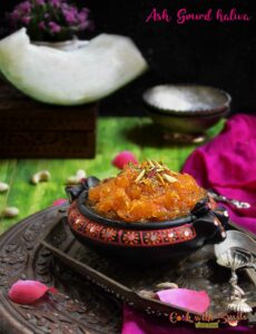 ash gourd-halwa