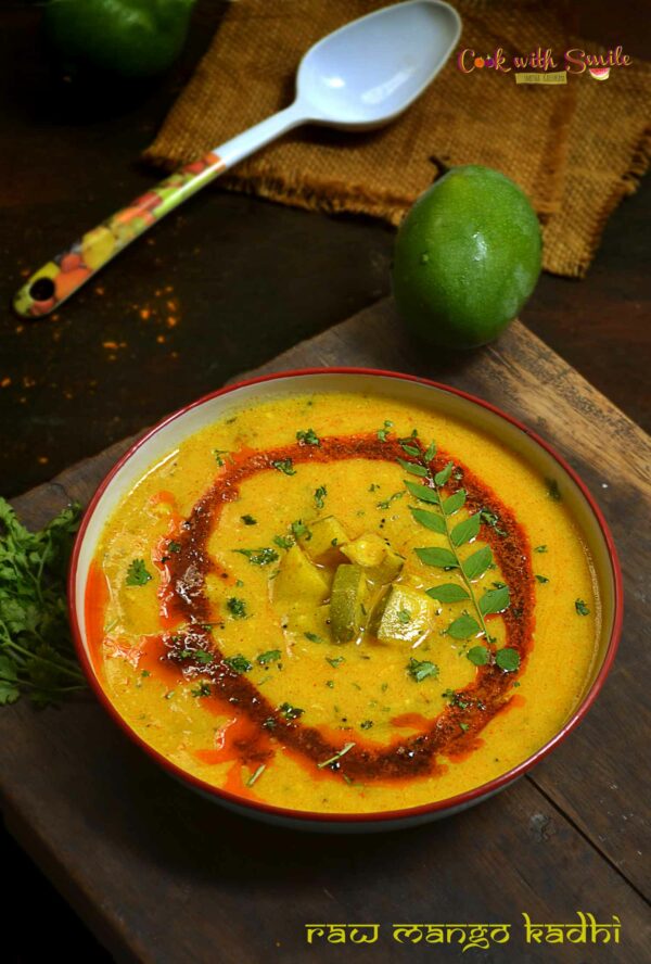 raw-mango-kadhi-recipe Raw mango kadhi