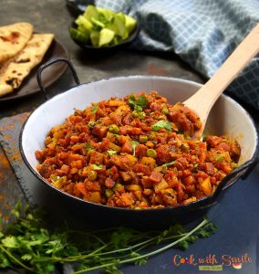 gajar matar sabzi recipe