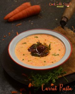 carrot raita recipe