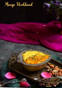 Mango shrikhand recipe
