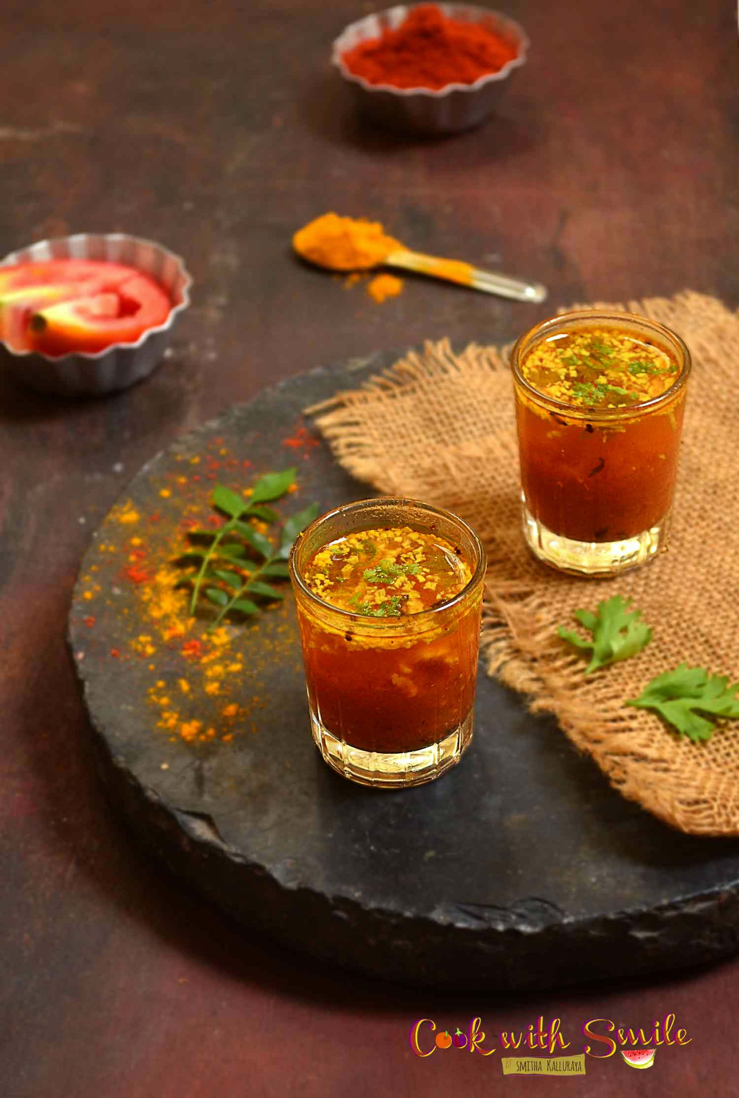 INSTANT TOMATE RASAM RECEITA