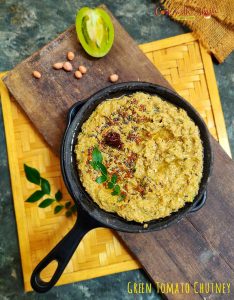 GREEN TOMATO CHUTNEY