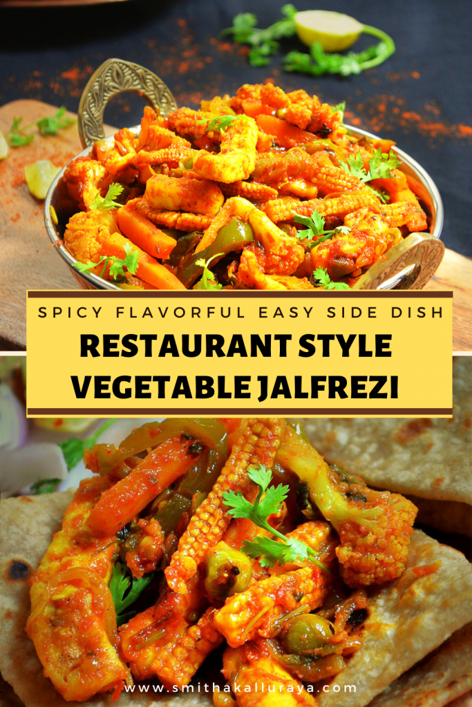 VEGETABLE JALFREZI / EASY VEG JALFREZI RECIPE Cook with Smile