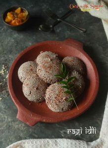ragi idli recipe