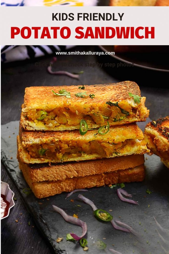 aloo sandwich recipe ,potato sandwich