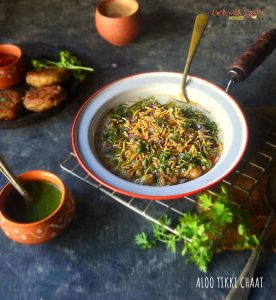 aloo tikki chaat recipe