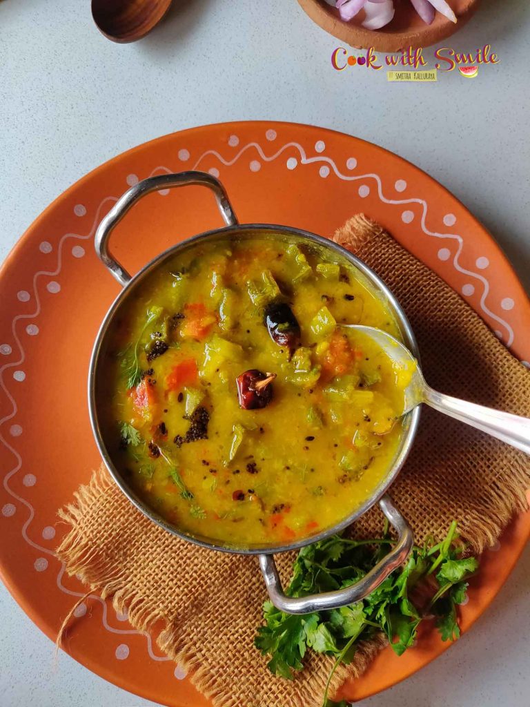 heerekayi tovve recipe with step by step photos