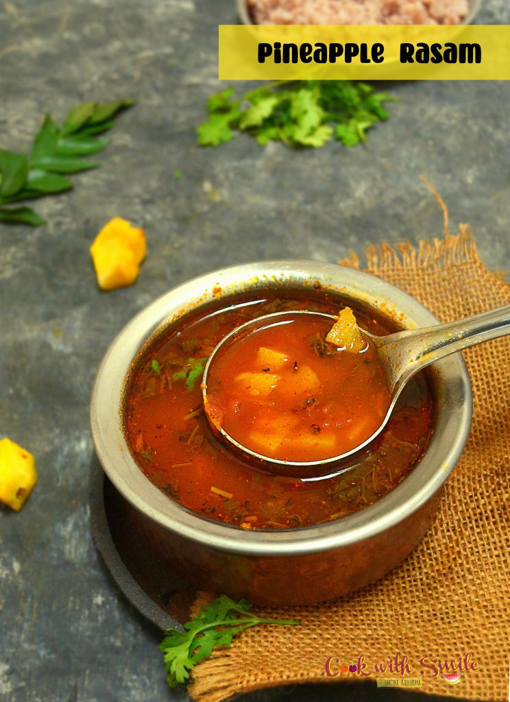 how to do pineapple rasam