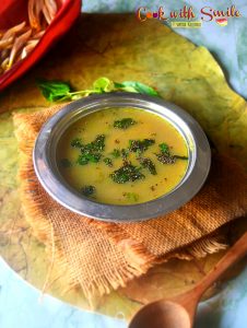 banana flower rasam