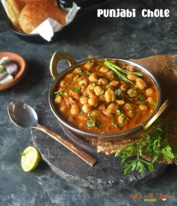 punjabi chole recipe