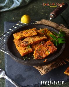 RAW BANANA FRY RECIPE